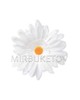 Искусственные цветы Ромашка белая, шелк, 140 мм