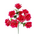 Штучні квіти Букет Троянди, 9 голів, 570 мм