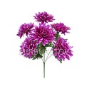 Искусственные цветы Букет Георгины остроугольной, 7 голов, 480 мм