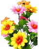 Штучні квіти Букет Крокуса різнокольорового, 18 голів, 460 мм