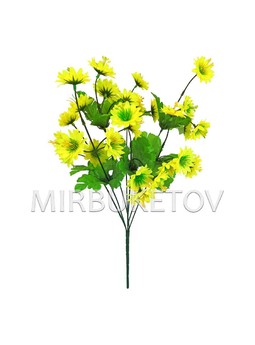 Искусственные цветы Букет Астры- Ромашки, 28 голов, 430 мм