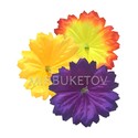 Искусственные Пресс цветы с тычинкой Петуния зубчатая, 120 мм