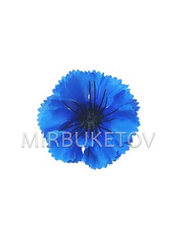 Искусственные цветы Василек, шелк, 80 мм