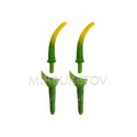 Тычинка-банан для сборки Каллы, желто-зеленая, 55 мм
