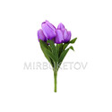 Искусственные цветы Букет Тюльпанов, 9 голов, 380 мм