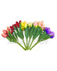 Штучні квіти Букет Тюльпанів, 9 голів, 380 мм