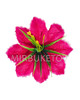 Пресцветок Лилия резная с тычинкой куст, малиновый, 90 мм, A20709