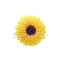Штучні квіти Соняшник, шовк, 120 мм