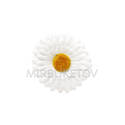 Искусственные цветы Ромашка белая, шелк, 110 мм