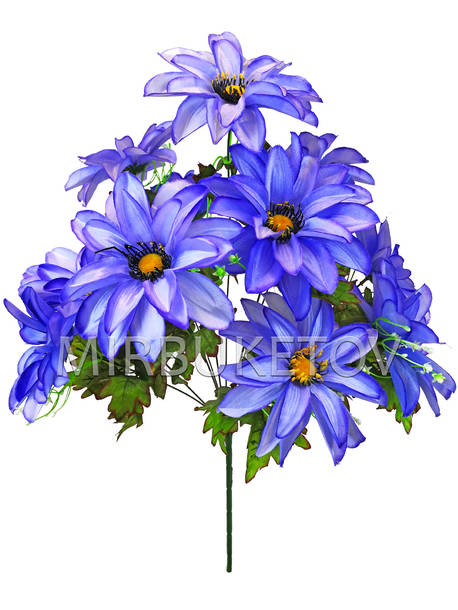 Искусственные цветы Букет Лотоса, 11 голов, 610 мм