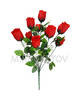 Искусственные цветы Букет Роз "Украина", 10 голов, 530 мм