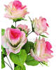 Штучні квіти Букет Троянди з розеткою, 7 голів, 450 мм
