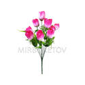 Штучні квіти Букет Тюльпанів, 9 голів, 490 мм