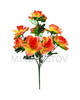 Искусственные цветы Букет Розы, 9 голов, 500 мм