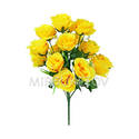 Штучні квіти Букет Троянди, 18 голів, 540 мм