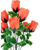Штучні квіти Букет Троянди "Луцьк", 9 голів, 490 мм