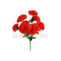 Искусственные цветы Букет Гвоздики, 9 голов, 420 мм