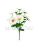 Искусственные цветы Букет белой Ромашки, 9 голов, 420 мм