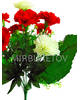 Штучні квіти Букет Гвоздики, 12 голів, 390 мм