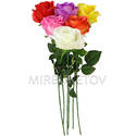 Штучні квіти Преміум Троянда на ніжці, 770 мм