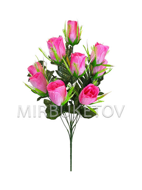 Штучні квіти Букет Тюльпанів, 9 голів, 530 мм