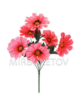 Искусственные цветы Букет Герберы, 7 голов, 480 мм