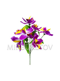 Искусственные цветы Букет Орхидеи, 7 голов, 360 мм
