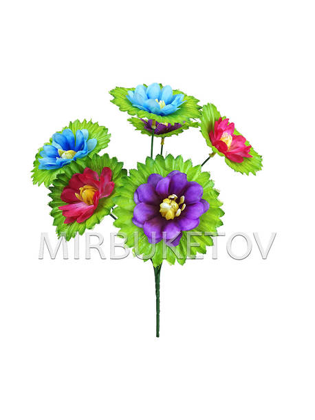 Искусственные цветы Букет Лилии, 6 голов, 320 мм