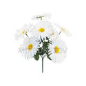 Искусственные цветы Букет Ромашка белая, 7 голов, 430 мм