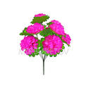 Штучні квіти Букет Жоржини, 9 голів, 440 мм