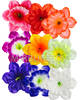 Искусственные Пресс цветы с тычинкой Нарцисс, атлас, микс, 120 мм,