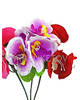 Бордюрный букет Орхидеи на 5 голов, 250 мм