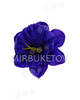 Пресс цветы с тычинкой Нарцисс, атлас, 120 мм