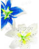 Штучні квіти Лілії, шовк, 200 мм