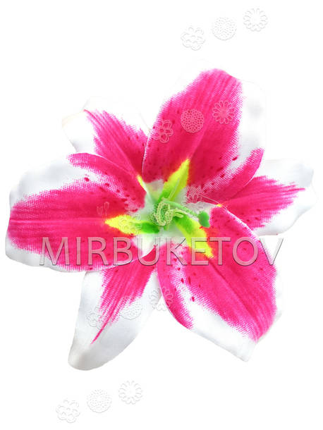 Цветок искусственной Лилии, шелк, 200 мм