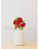 Искусственные цветы Букет заливка Розы, 5 голов, 220 мм