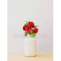 Штучні квіти Букет заливка Троянди, 5 голів, 220 мм