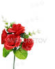 Букет заливка искусственной Розы, 5 голов, 220 мм