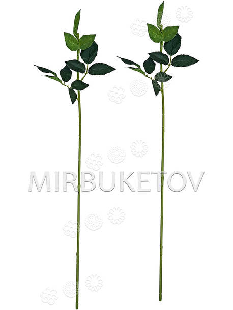 Ножка одиночная с резными листьями под розу, Люкс, 680 мм