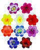 Штучні Прес квіти з тичинкою-бусинкою та вставкою Мальва, 120 мм