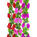 Гирлянда из искусственных цветов Розы, 190 см