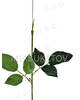 Ножка одиночная с резными листьями под розу, Люкс, 400 мм