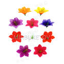 Искусственные Пресс цветы с тычинкой Лилия, 100 мм