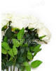 Штучні квіти Преміум Троянда на ніжці, оксамит, 700 мм
