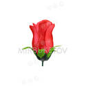 Искусственные цветы Роза бутон, атлас, 100 мм