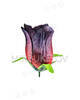 Бутон искусственной Розы, атлас, 100 мм