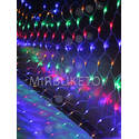 Гирлянда сетка LED разноцветная, 480 ламп, 5x1 м, соединяемая