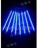 Уличная Гирлянда Сосулька LED синяя, 8 стержней по 30 см
