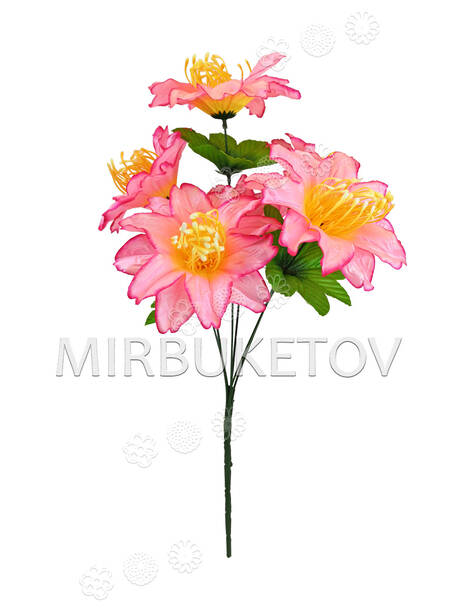 Штучні квіти Букет Лілії, 6 голів, 570 мм