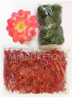Искусственные цветы Герберы "Собери сам", шелк, 180 мм